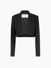 Load image into Gallery viewer, Cropped Wool Blazer
