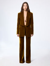 Charger l'image dans la galerie, Fluid Velvet Flared Pants
