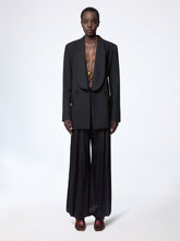 Charger l'image dans la galerie, Blazer à double boutonnage en gabardine de laine
