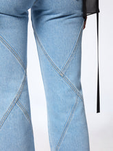 Cargar imagen en el visor de la galería, Denim Flared Pants
