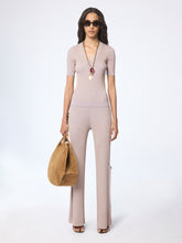 Load image into Gallery viewer, Blush V-Neck Knit Top
