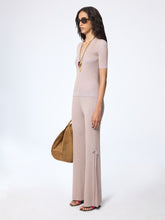 Load image into Gallery viewer, Blush V-Neck Knit Top
