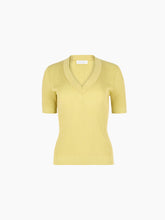Load image into Gallery viewer, Mustard V-Neck Knit Top
