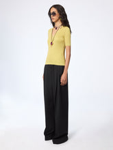 Load image into Gallery viewer, Mustard V-Neck Knit Top
