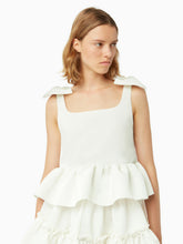 Load image into Gallery viewer, Peplum top in natural - Nina Ricci
