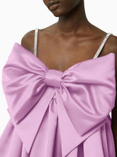 Load image into Gallery viewer, Bow front flared dress in lila - Nina Ricci
