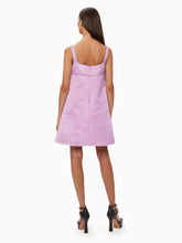 Charger l&#39;image dans la galerie, Satin mini a-line dress in pink - Nina Ricci
