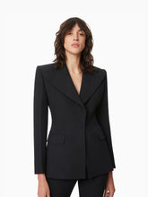 Charger l&#39;image dans la galerie, Slim fit blazer in black - Nina Ricci
