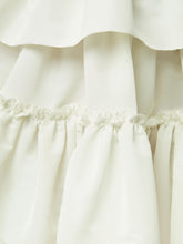 Charger l&#39;image dans la galerie, Midi babydoll taffeta skirt in natural - Nina Ricci
