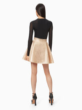 Load image into Gallery viewer, Heart neckline top in black - Nina Ricci
