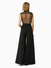 Load image into Gallery viewer, Polka dot sleeveless shirt in black - Nina Ricci
