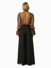 Load image into Gallery viewer, Leopard print bussy-bow shirt - Nina Ricci
