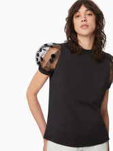 Load image into Gallery viewer, T-SHIRT WITH PUFF SLEEVES
