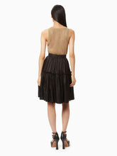 Load image into Gallery viewer, Midi babydoll leopard skirt - Nina Ricci
