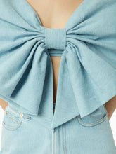 Load image into Gallery viewer, Denim bow bralette - Nina Ricci
