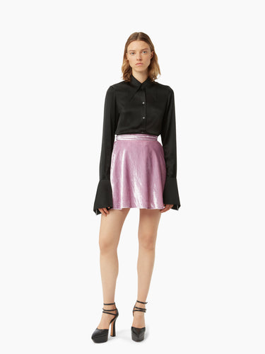 Bell cuff shirt in black - Nina Ricci