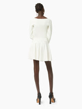 Charger l&#39;image dans la galerie, Mini Cotton Flared Skirt In White - Nina Ricci
