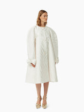 Load image into Gallery viewer, Opera Coat With Cocoon Sleeves In White - Nina Ricci
