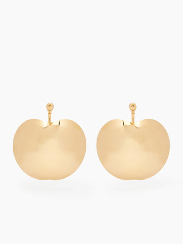 APPLE EARRINGS IN GOLD - Nina Ricci