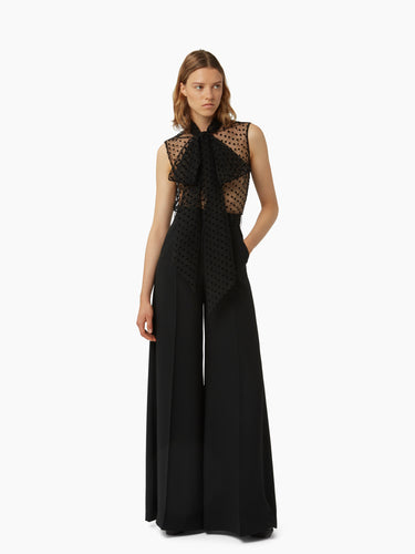 Palazzo Pants In Black - Nina Ricci