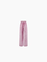 Charger l&#39;image dans la galerie, Velvet Palazzo Pants In Pink - Nina Ricci
