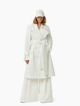 Charger l&#39;image dans la galerie, Linen trench coat in natural - Nina Ricci
