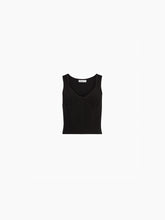 Charger l&#39;image dans la galerie, Corset detail top in black - Nina Ricci
