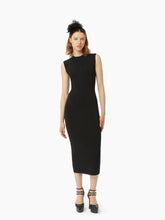 Charger l&#39;image dans la galerie, Long sleeveless dress in black - Nina Ricci
