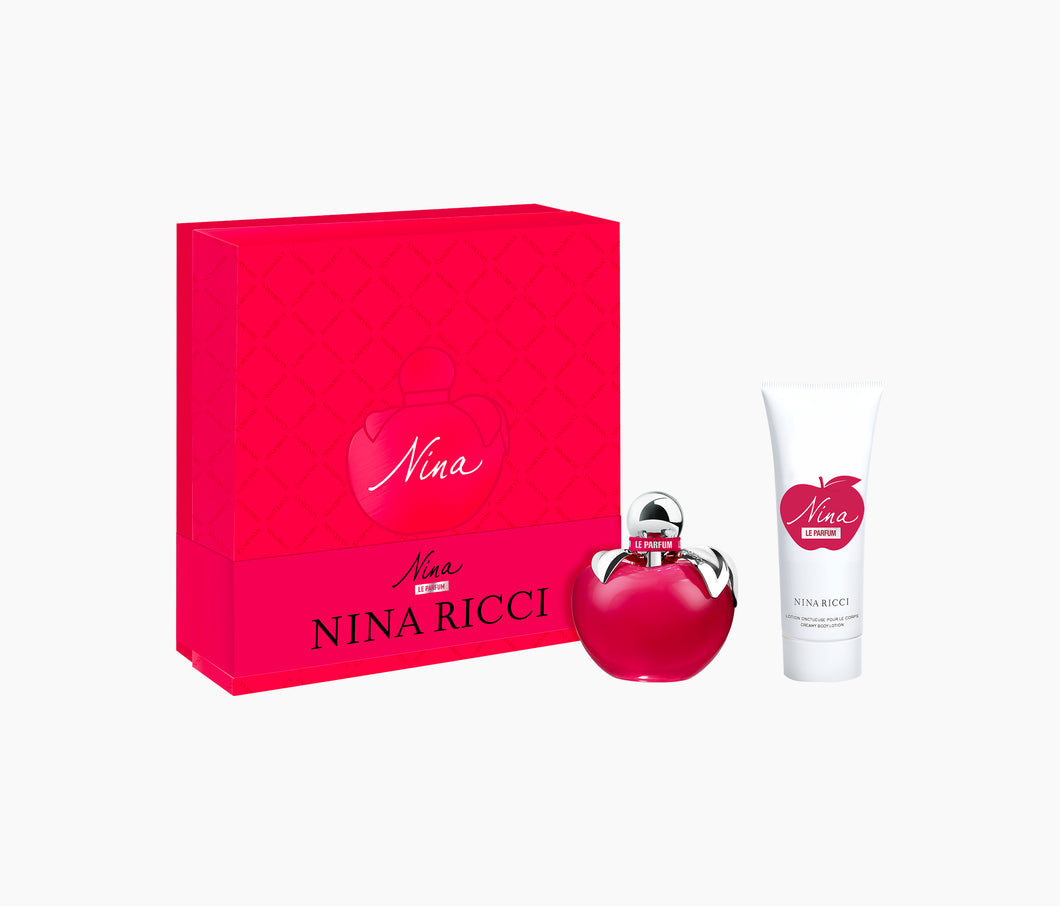 NINA LE PARFUM SET 80ML & BODY LOTION