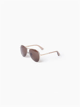 Charger l&#39;image dans la galerie, GROS-GRAIN AVIATOR BROWN - NINA RICCI
