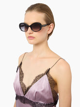 画像をギャラリービューアに読み込む, ウェーブ ラウンド サングラス

