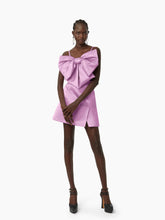 Charger l&#39;image dans la galerie, Mini a-line satin skirt in lila - Nina Ricci
