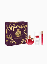 Charger l'image dans la galerie, Coffret Nina Eau de Parfum 80ml, Lait Corporel &amp; Roll-On
