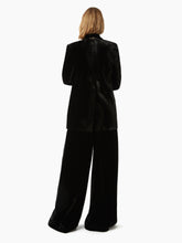 Charger l&#39;image dans la galerie, Velvet Flared Pants in Black - Nina Ricci
