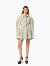 Load image into Gallery viewer, Mini tweed flared skirt in light beige - Nina Ricci
