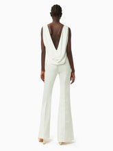 Load image into Gallery viewer, Draped open-back vest in white - Nina Ricci
