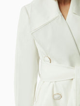 Charger l&#39;image dans la galerie, Linen trench coat in natural - Nina Ricci
