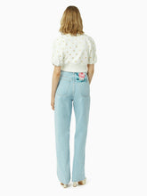 Load image into Gallery viewer, Cropped polka dot top in white gold - Nina Ricci
