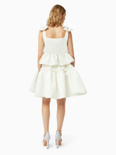 Load image into Gallery viewer, Midi babydoll taffeta skirt in natural - Nina Ricci
