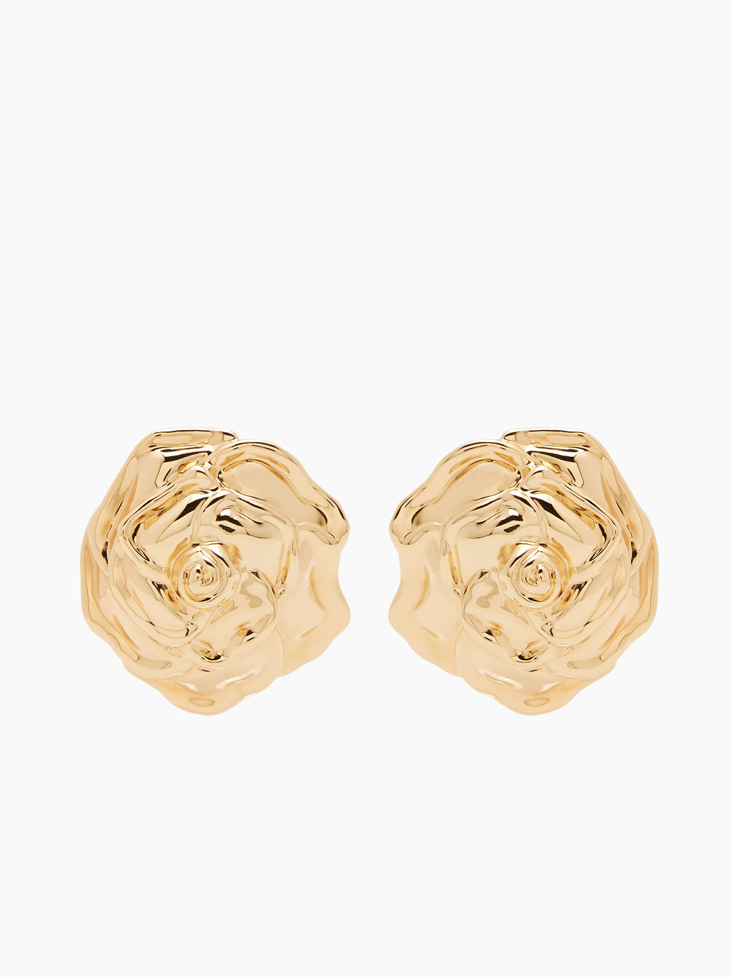 ROSE EARRINGS IN GOLD - Nina Ricci