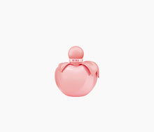 Load image into Gallery viewer, Nina Rose - A pink perfume bottle with a round shape and a clear glass top.
