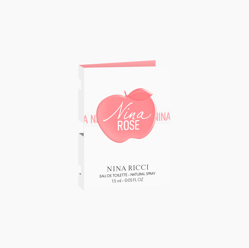 NINA ROSE EAU DE TOILETTE SAMPLE 1,5ML